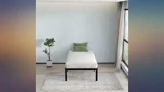 EMODA 16 Inch Bed Frame Queen Size Heavy Duty Metal Platform No Box Spring Needed review