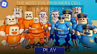 SECRET UPDATE! | PRISONER'S FAMILY vs BARRY'S FAMILY PRISON RUN! (Obby) #roblox #games #funny #obby