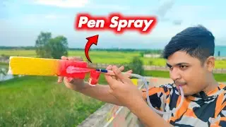 How to Make Air Spray Paint at Home with Pen | No Cost DIY Tool