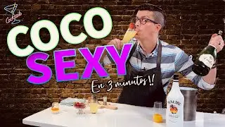 COCO SEXY COCKTAIL | CHAMPAGNE | RON DE COCO | MIMOSA | LIT SHOW