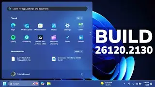 Новая сборка Windows 11 26120.2130 &mdash; новое изменение меню &laquo;Пуск&raquo;, новая клавиатура-геймпад и исправления (Dev)
