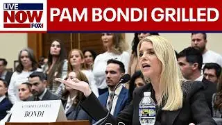 Pam Bondi grilled by lawmakers over Epstein files