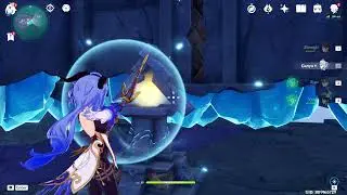 Luxurious Treasure Chest Barrier Puzzle Solution South-West of The Serpent's Heart | Genshin Impact