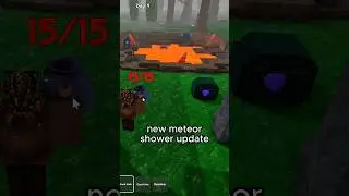 НОВОЕ обновление метеора ☄️99 ночей в лесу #roblox