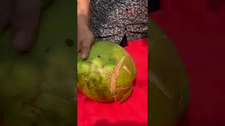 Coconut Cutting-Knife Skill @foodife66 #knife #shorts