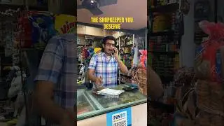 THE SHOPKEEPER YOU DESERVE 🛒 #shopkeeper #dukaan #geocery #shopping #care #neighborhood #hamzasyed