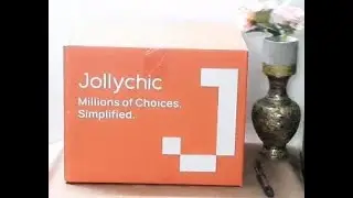 Распаковываем подарок Jollychic! Смотрите до конца, чтобы узнать больше.
