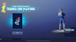 CHALLENGES FOR FORTNITE 1YEAR ANNIVERSARY *HOW TO UNLOCK BIRTHDAY BACK BLING*!
