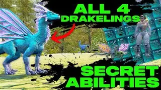 ALL 4 Drakelings SECRET Abilities Explained!! Double Loot, and BUFFS Everywhere!!!