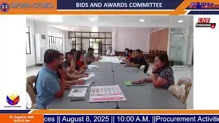 Procurement Activities || Pre-Bid Conference || Consulting Services || August 8, 2025 | 10:00 A.M.