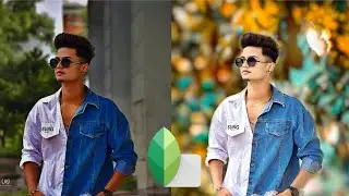 Snapseed background colour change photo editing | Pink colour photo editing | Snapseed photo editing