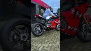 ONLY TRUE GEARHEADS CAN HANDLE THIS SOUND! Ducati Panigale V4 SP2 🔥🚀 #shorts@r.brothersgamerz460