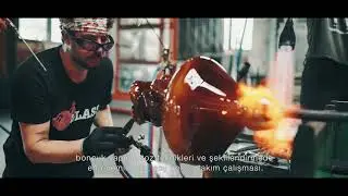 Grant Garmezy at the Glass Furnace in Turkey