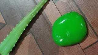 how to make slime with alovera no glue no borax | $LIME FANTASTICS