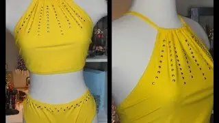 DIY Panty de bikini/ DIY how to make bikini bottoms