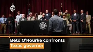 Beto O’Rourke confronts Texas Governor Abbott over gun laws | Al Jazeera Newsfeed