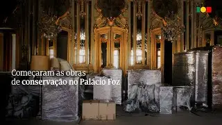 O Pal&aacute;cio Foz est&aacute; a ser remodelado.