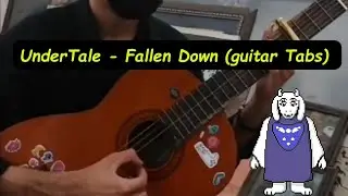 How to Play Undertale - Fallen Down On Guitar #undertale