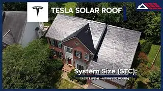 Tesla Solar Roof + Powerwall 3 | Frederick, MD Installation