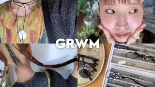 【GRWM】洋服＆メイク決め方🧠｜大人ツインテールしてみた