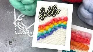 Card Weaving with the Ellen Hutson Essential Stitching Rectangles