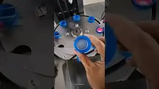 Bottle cap lining machine cap assembly machine with hot melt glue system