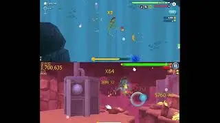 Hungry shark evolution | Electro shark Original version VS Korean version 