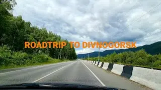 Поездка в Дивногорск | Вид на дамбу | Музыка для расслабления - 4k UHD