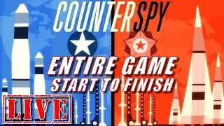 CounterSpy - LIVE - Completing The Entire Game Start To Finish