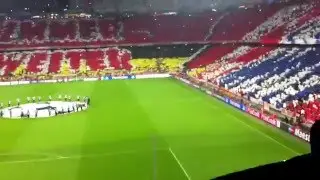 FC BAYERN - REAL MADRID Champions League Halbfinale 2013/14 Stadium Atmosphere