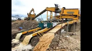 GT100 Gold Trommel Wash Plant in Mozambique
