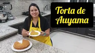 Torta de Auyama tipo Quesillo. Receta Fácil y Rápida.