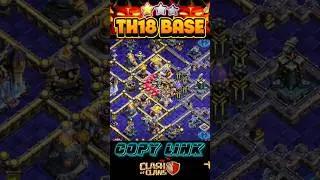 PRO TH18 BEST LEGEND BASE || TH18 TROPHY PUSHING || ANTI 3 STAR #clashofclans #coc #supercell