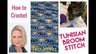 Tunisian Crochet Broom Stitch