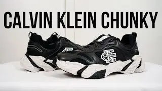 CALVIN KLEIN CHUNKY SOLE (черн.): Распаковка, обзор и на ногах