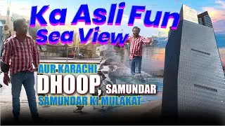 Beach Vibes, Sunset & Masti Vlog | Sea View Karachi