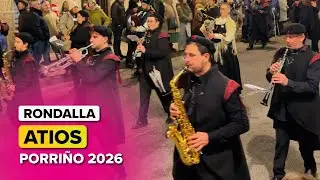 Rondalla de ATIOS en la Cabalgata de los Reyes Magos de O PORRI&Ntilde;O 2026 🎶🥁🎷