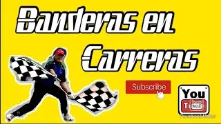 Como funciona las Banderas en carreras, tipos y definición. Moto gp