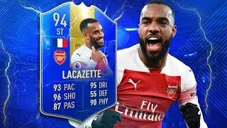 &iquest; Merece la pena Lacazette TOTS 94 ? / Un DC muy completo - FIFA 19 Review en Espa&ntilde;ol