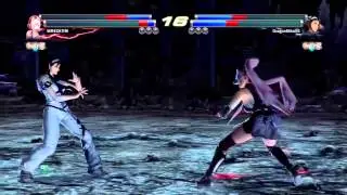 Tekken Tag Tournament 2: Zafina/Kunimitsu Vs. Jun/King | Player Match #9