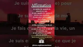 Retrouvez votre pouvoir personnel aujourd'hui #manifestation #affirmation #transformation