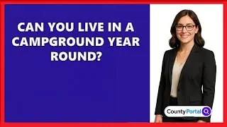 Can You Live In A Campground Year Round?