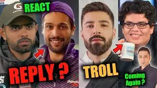 Babar Azam Reply To Muhammad Amir ? 😱 | Paki YouTuber's On Tanmay Butt 😂 | Hamza Bhatti On This 💔