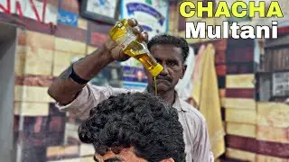 Pakistani Barber Chacha Multani Gives Powerful Head Massage | ASMR Therapy #asmr 