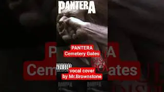 PANTERA Cemeterygates vocal cover by Mr.Brownstone #philanselmo #cowboyfromhell