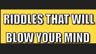 Only a GeNius can Answer these 5 tricky riddles#riddles that will blow your mind