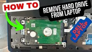 How to Remove Hard Drive From Dell Laptop