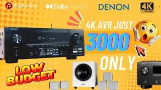 💥 3000 போதும்! 🎯 Brand New 4K AVR – 🎬 Cinema Sound உங்க வீட்டுக்கு! 🎶🏠#4KAVR 📽✨ #EMI 💳💰 #CinemaFeel