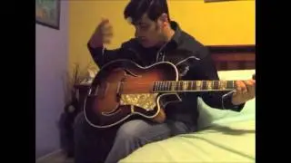 Isana Guitar Elvis 50's German Army guitar