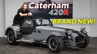 READY TO GO! - This Nardo Grey Caterham 420R is FRESH - A Walk Around With Jean
